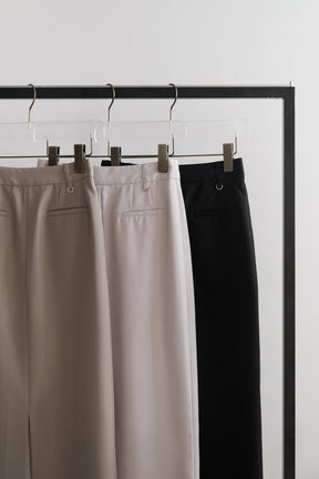 【10月上旬發送】【新色】[Essentia] Front Slit Long Skirt