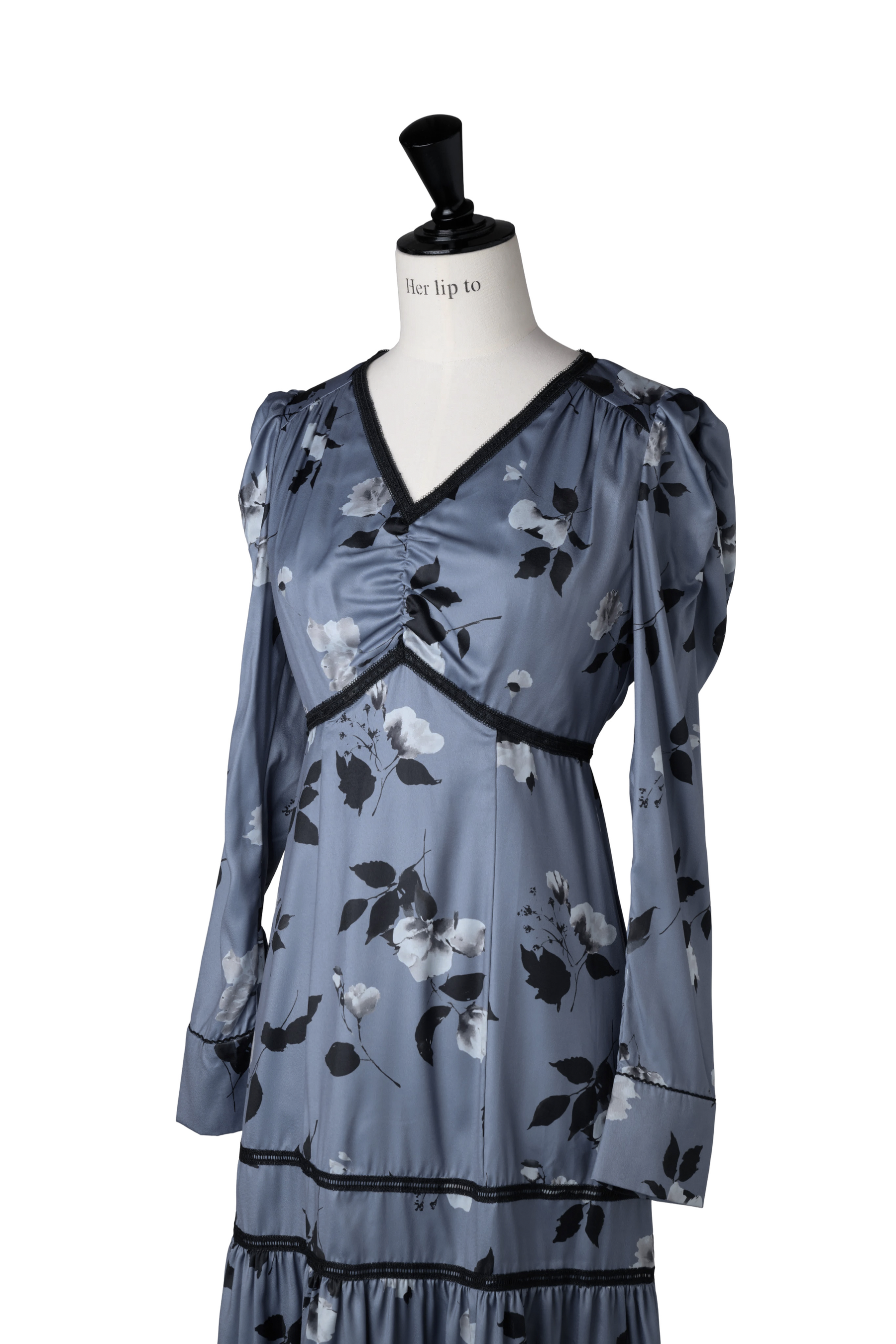 Rosaline Satin Midi Dress