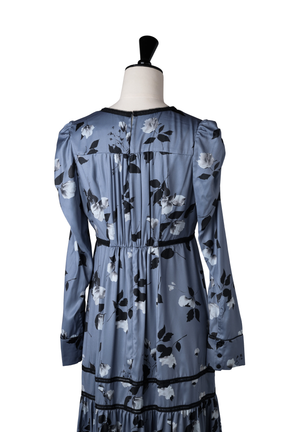 Rosaline Satin Midi Dress