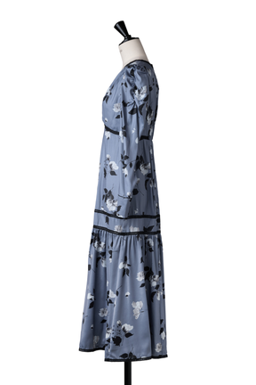 Rosaline Satin Midi Dress