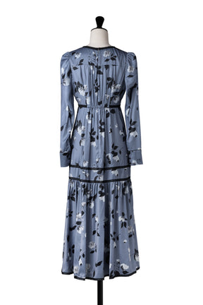 Rosaline Satin Midi Dress