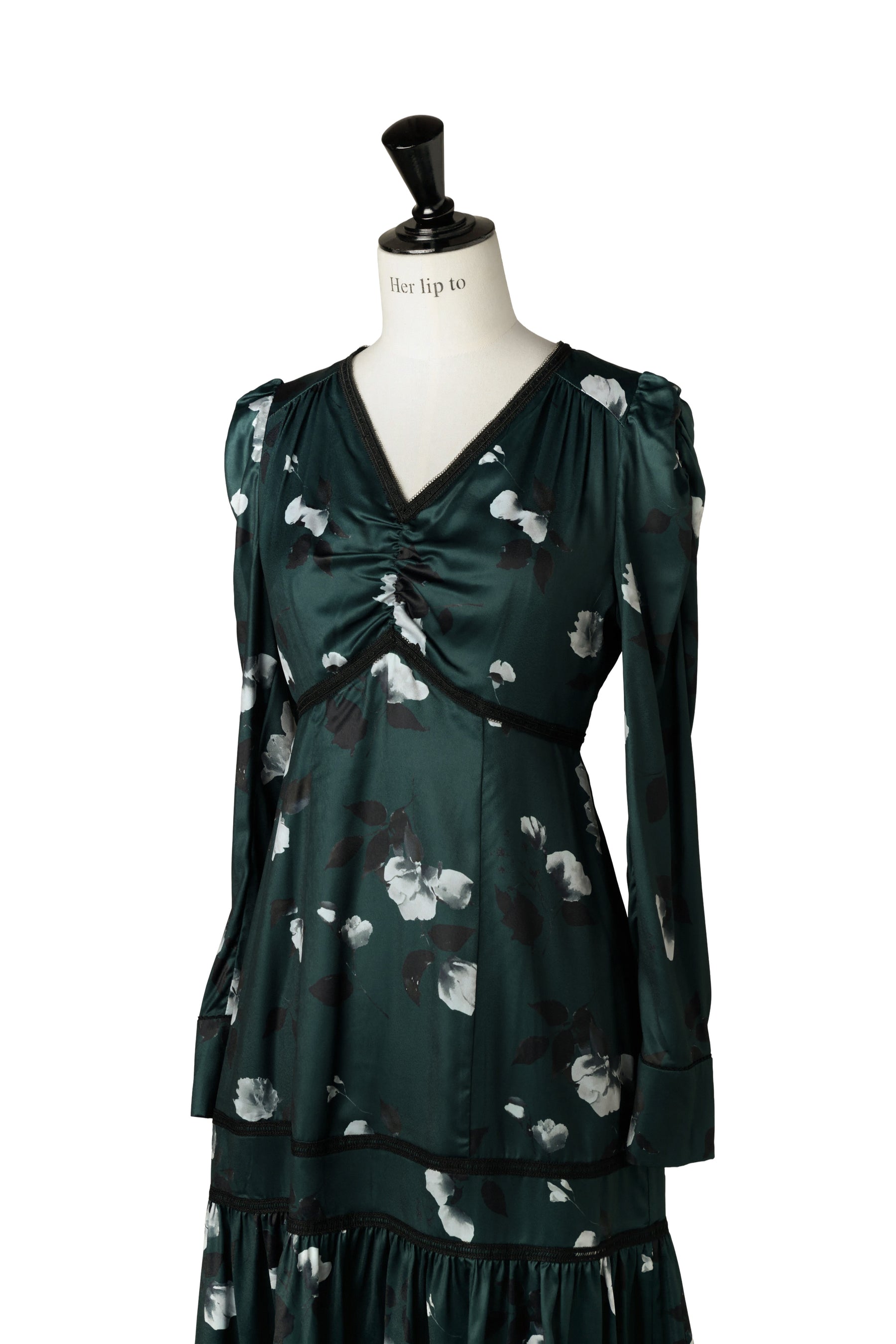Rosaline Satin Midi Dress