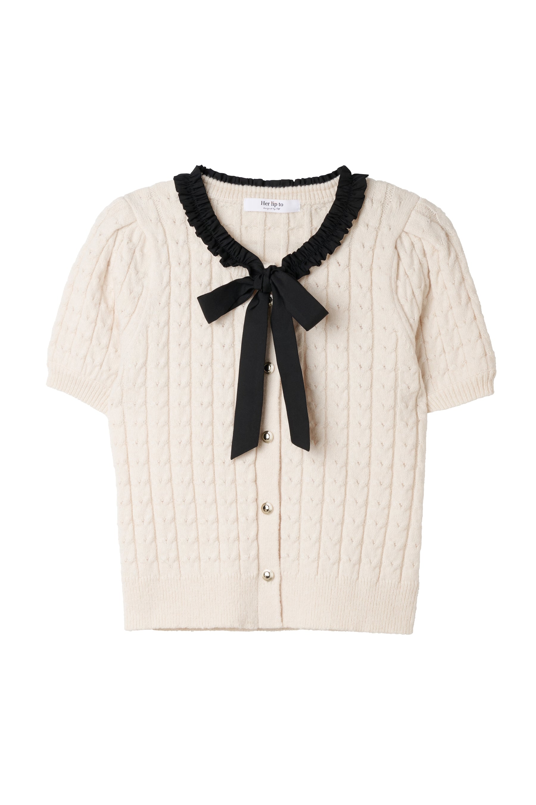 Lucine Ribbon Cardigan