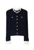 Alessia Detachable Ribbed Cardigan