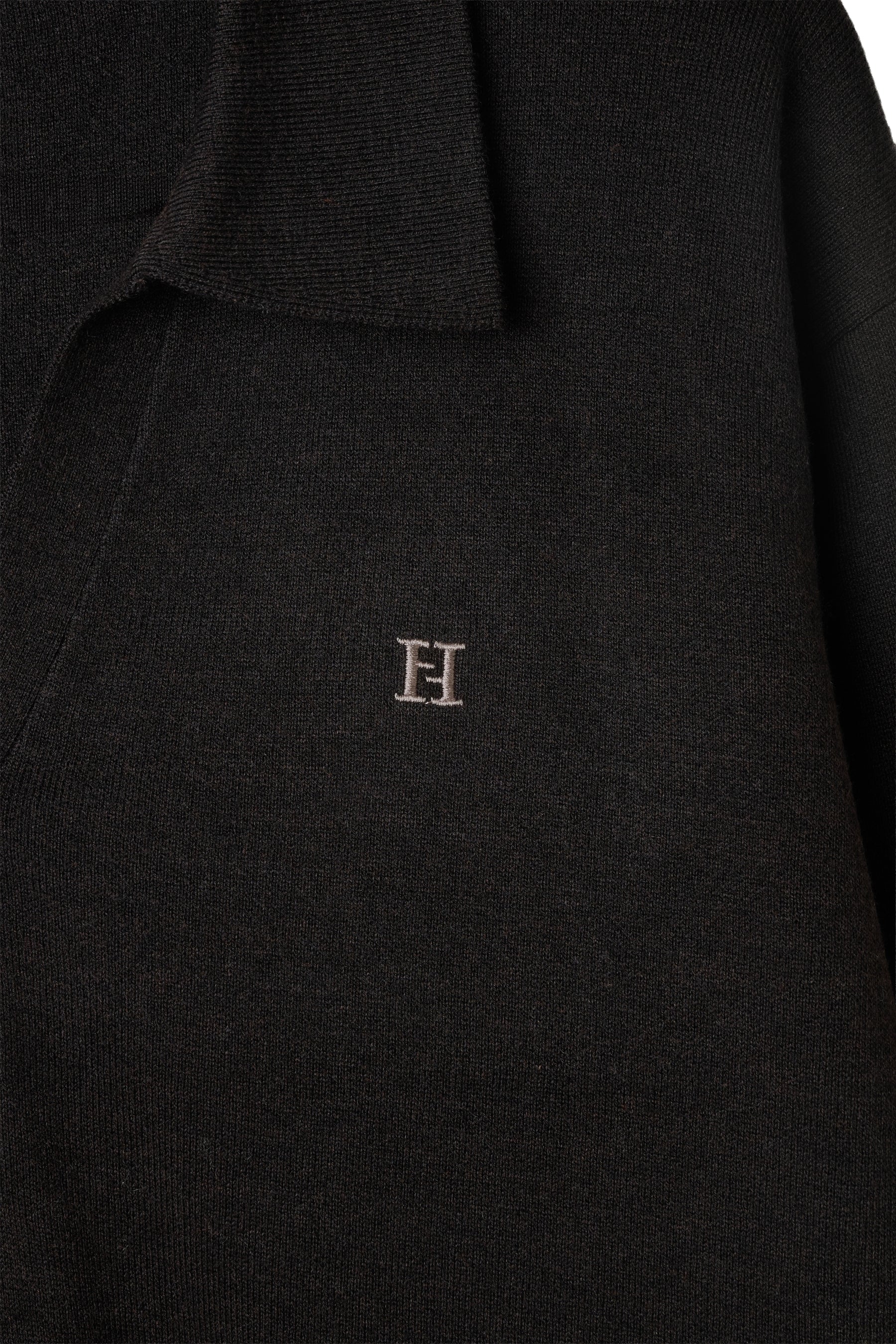 H Logo Skipper Knit Top