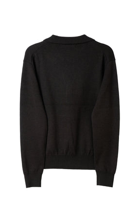 H Logo Skipper Knit Top