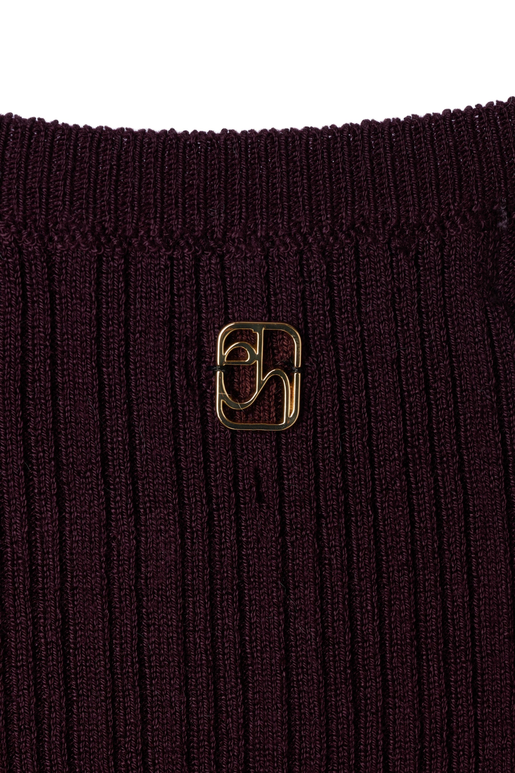 [Ships in early October] ［Essentia］Essential Rib Knit Top
