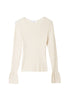 [Ships in early October] ［Essentia］Essential Rib Knit Top
