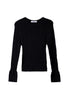 [Ships in early October] ［Essentia］Essential Rib Knit Top