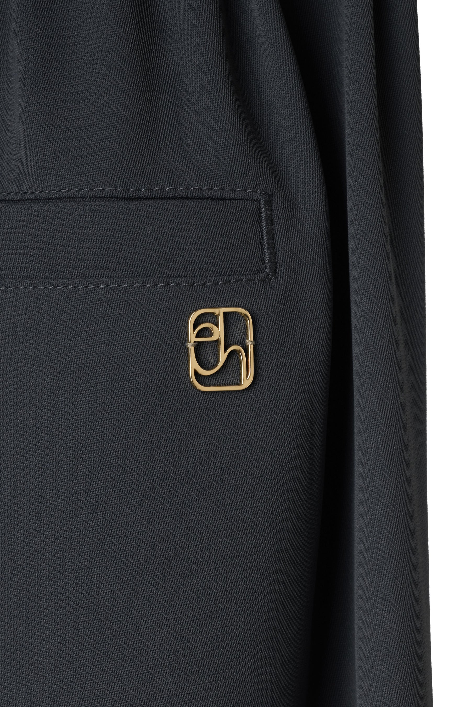 [Ships in early October]［Essentia］Tucked Wide-Leg Easy Pants