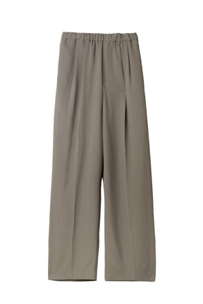 [Ships in early October]［Essentia］Tucked Wide-Leg Easy Pants
