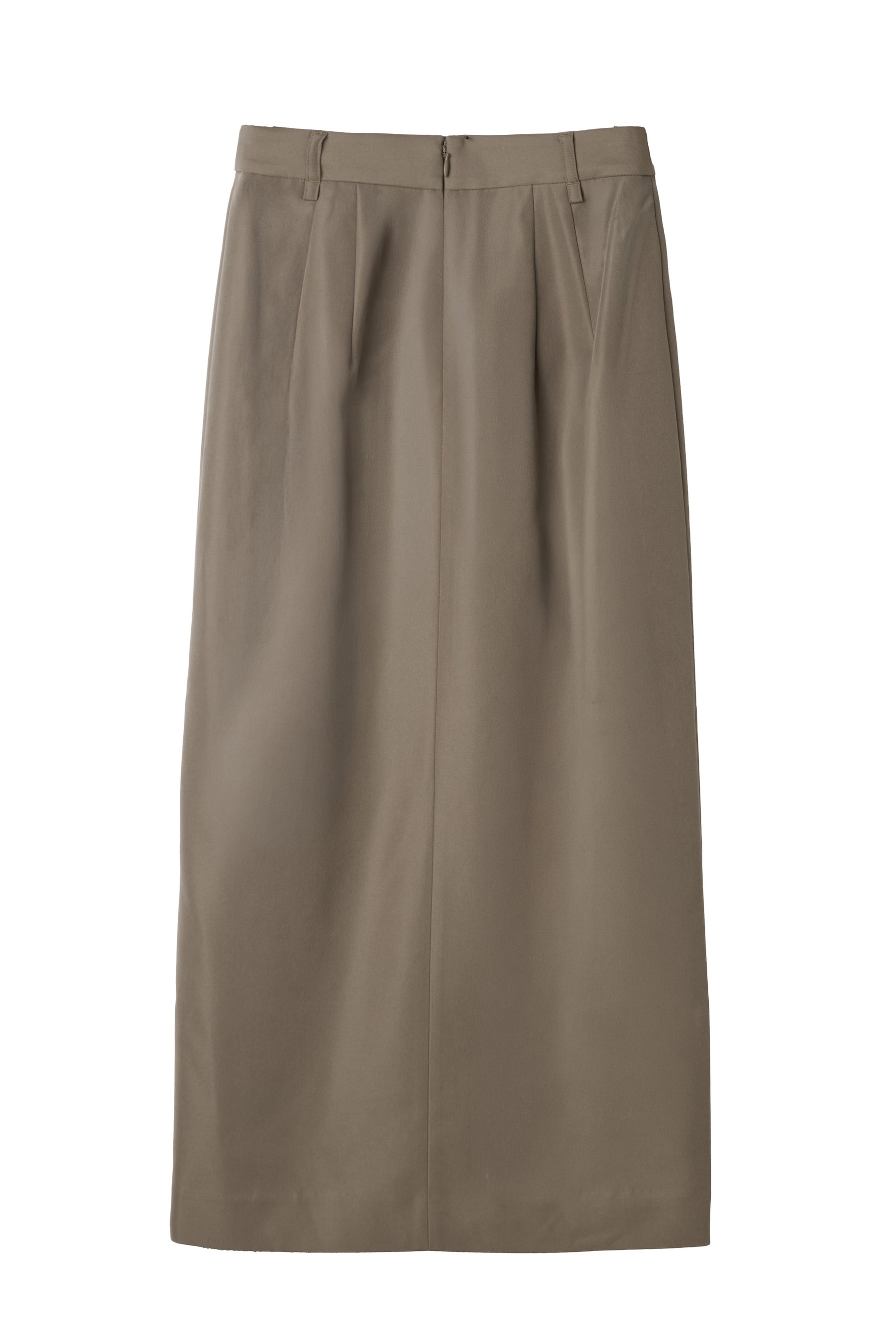 【10月上旬發送】【新色】[Essentia] Front Slit Long Skirt