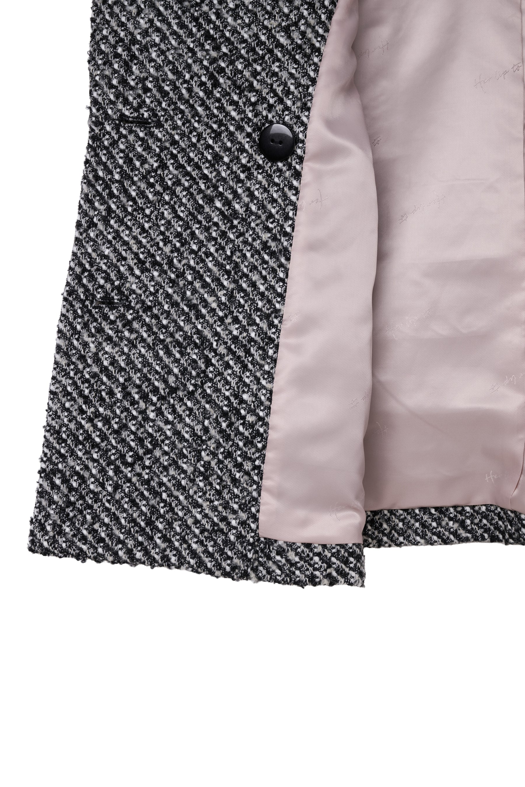 Brea Wool-Blend Tweed Blazer