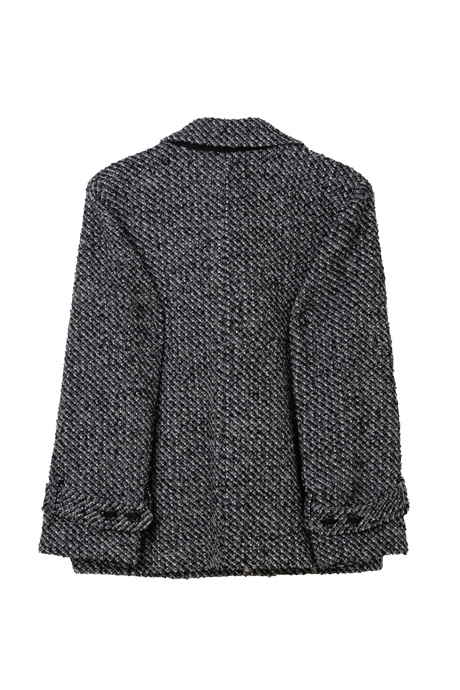 Brea Wool-Blend Tweed Blazer