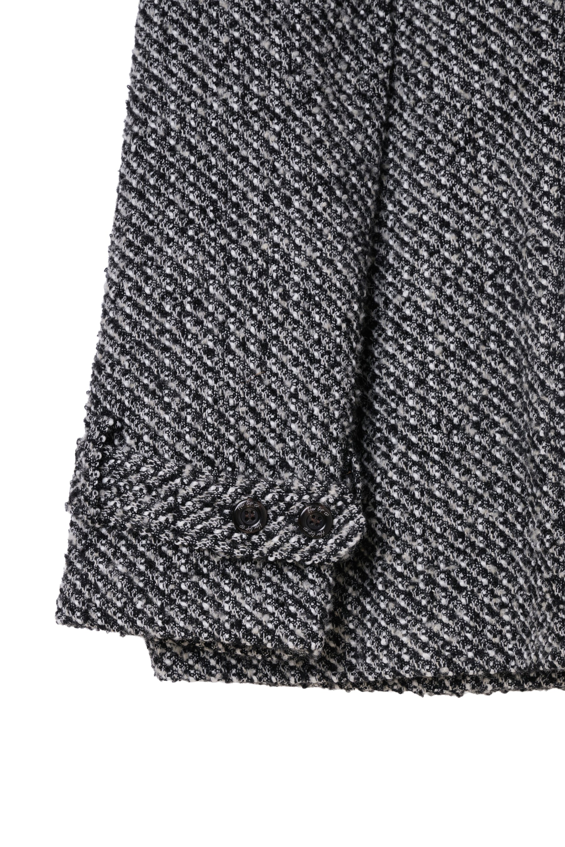 Brea Wool-Blend Tweed Blazer