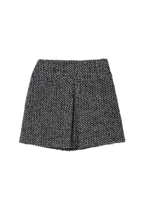Brea Wool-Blend Tweed Mini Skirt