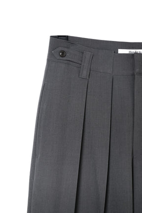 Belted Soft-Touch Wide-Leg Pants