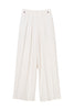 Belted Soft-Touch Wide-Leg Pants