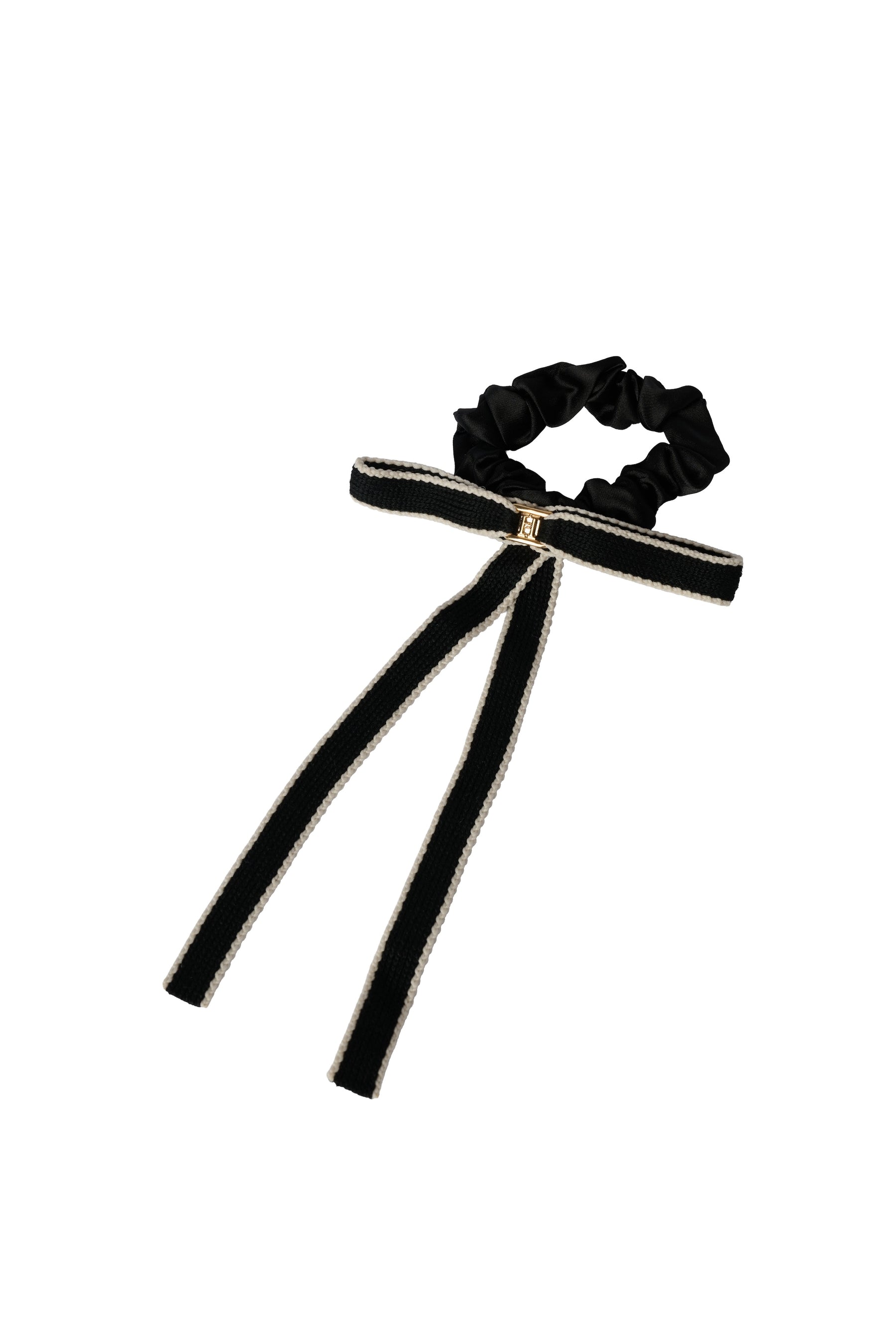 Bicolor Ribbon Skinny Hair Tie