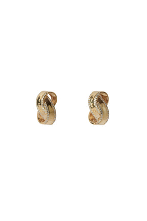 Crystal-Embellished Earrings/Pierces