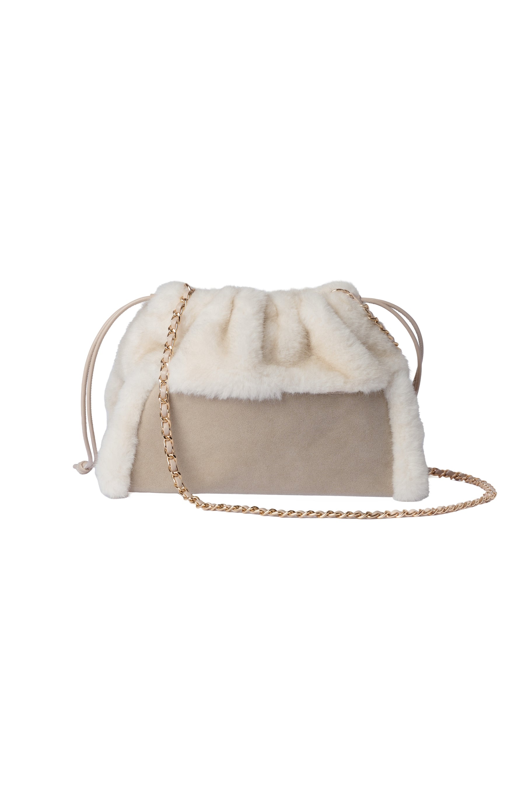 Teddy Chain Shoulder Bag