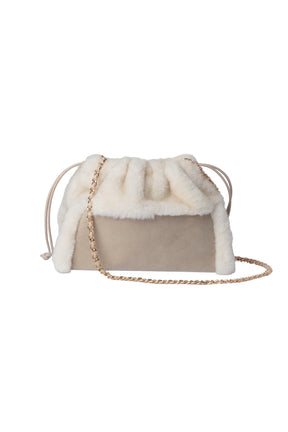 Teddy Chain Shoulder Bag