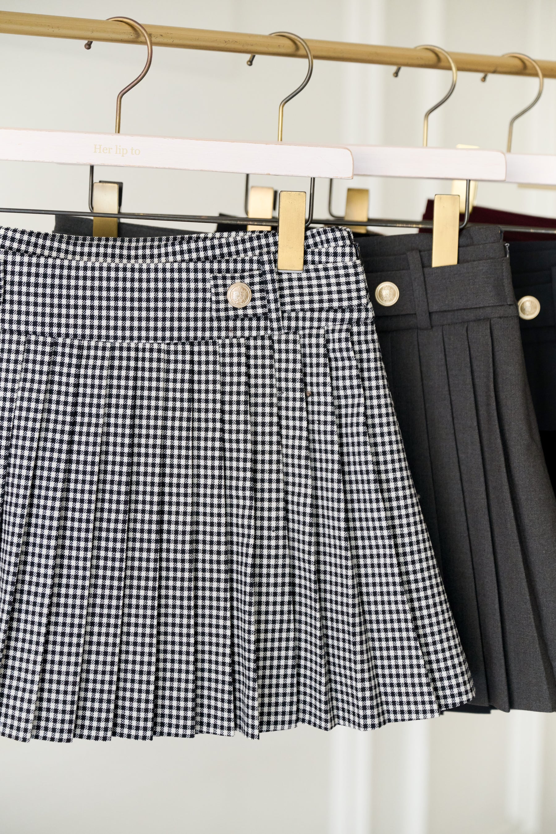【9月中旬発送】Vienna Pleated Mini Skirt