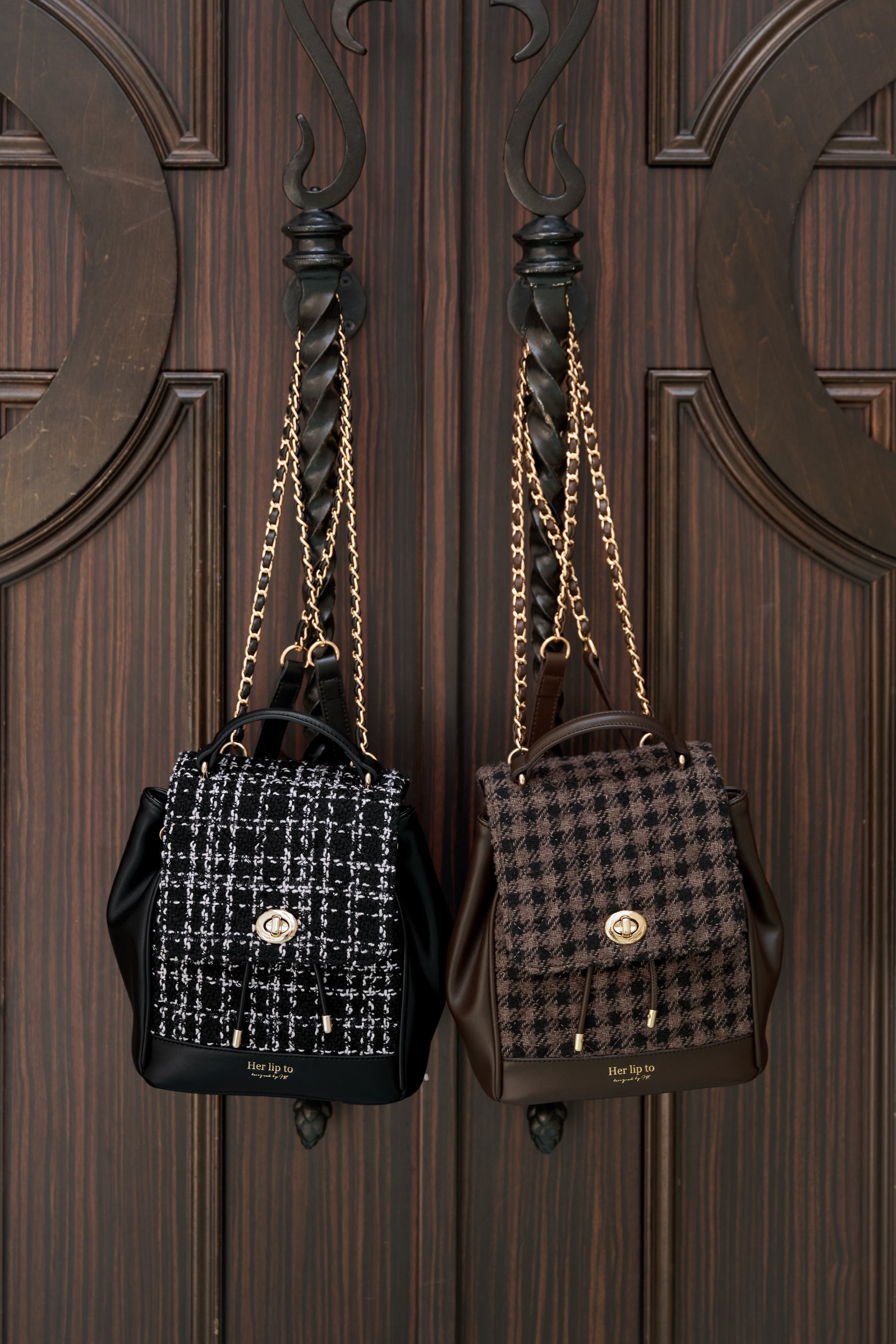 Tweed Mini Backpack
