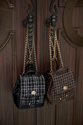 Tweed Mini Backpack