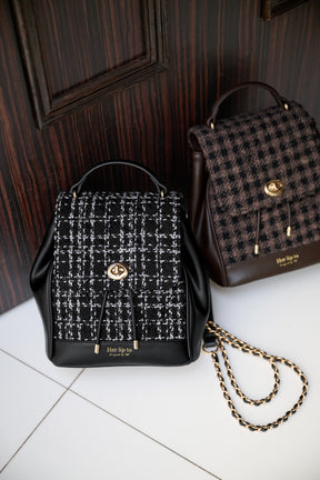 Tweed Mini Backpack