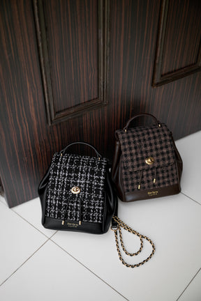 Tweed Mini Backpack