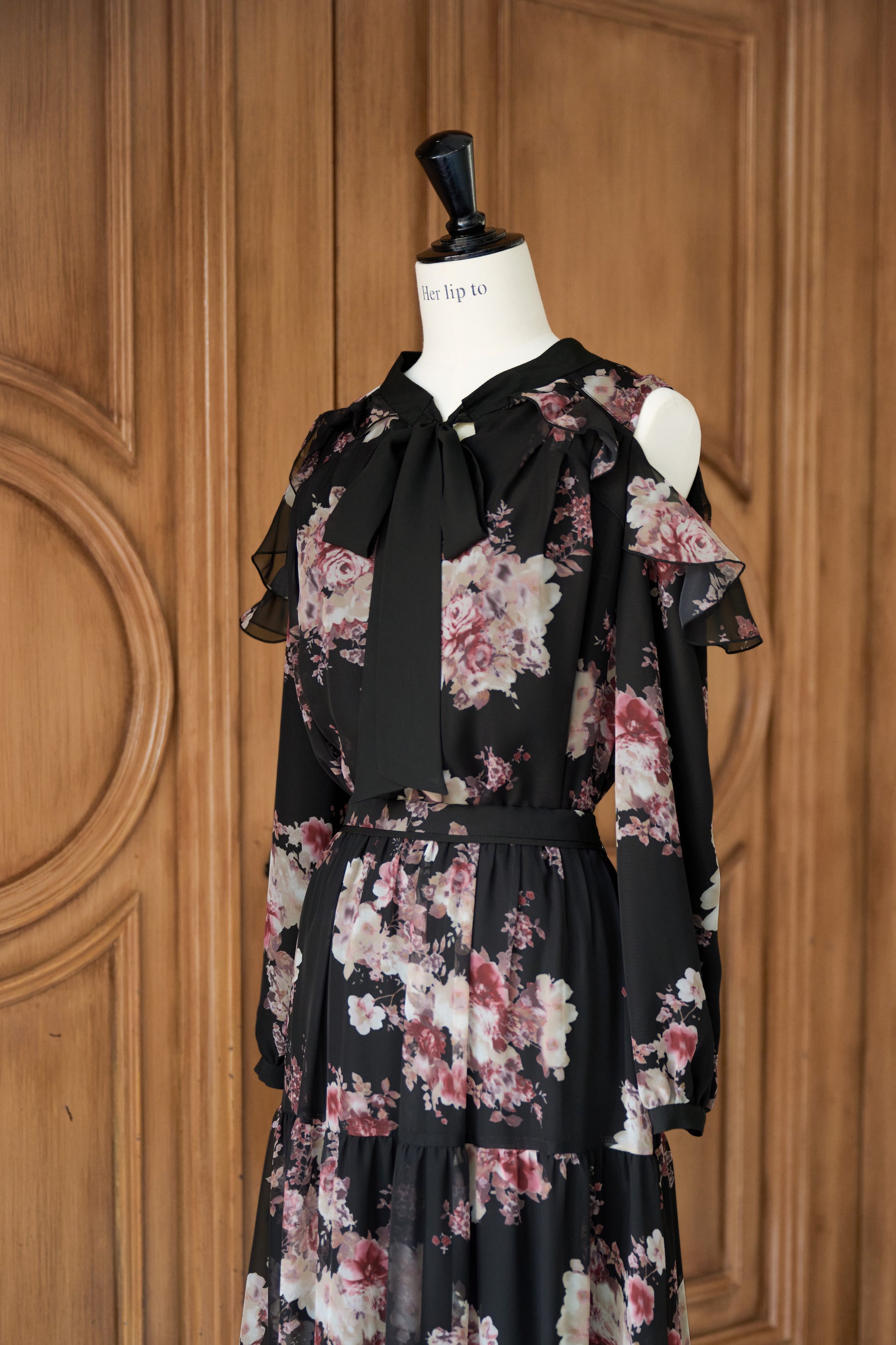 Isaline Bow-Tie Floral Blouse