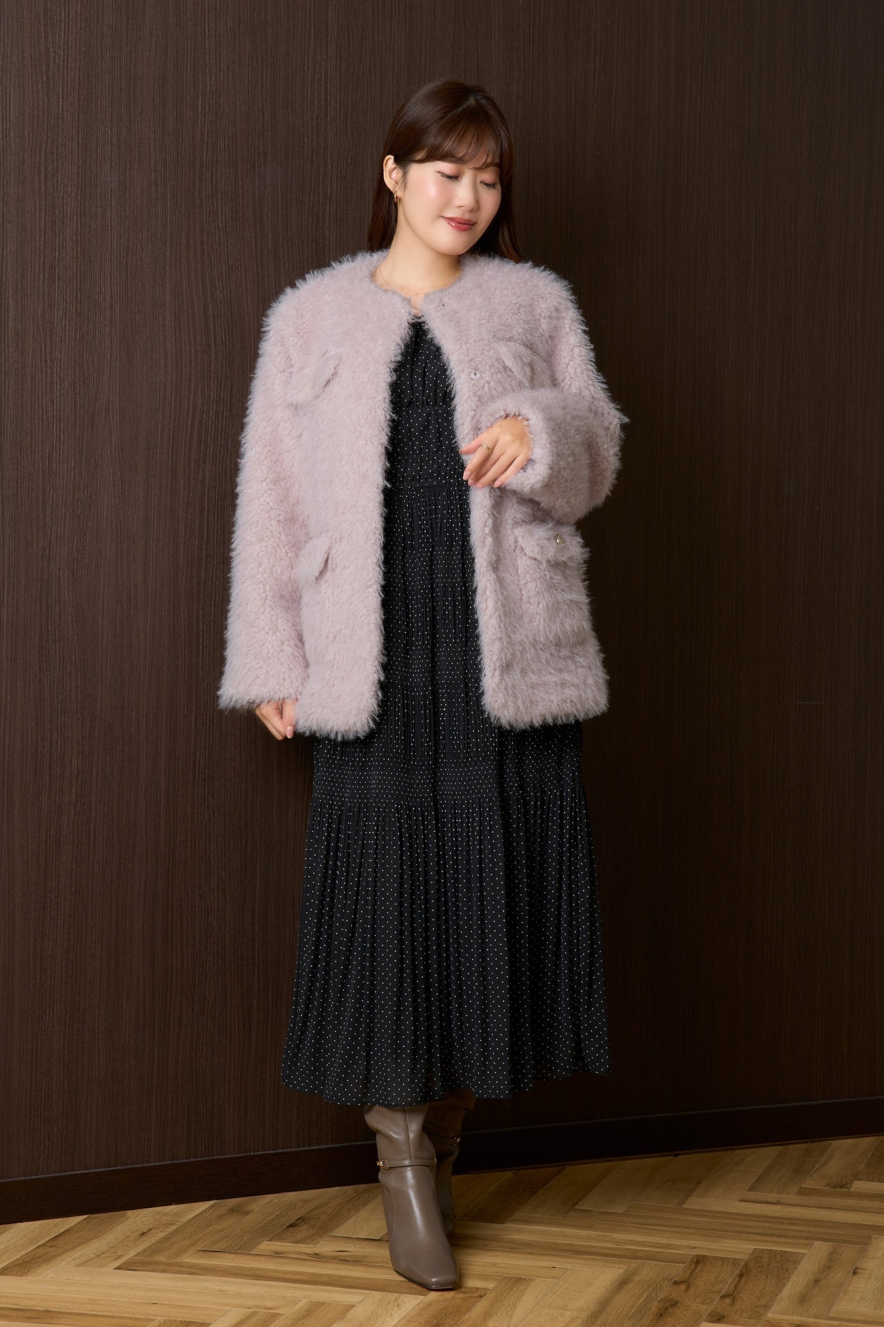 Royal Faux Fur Coat