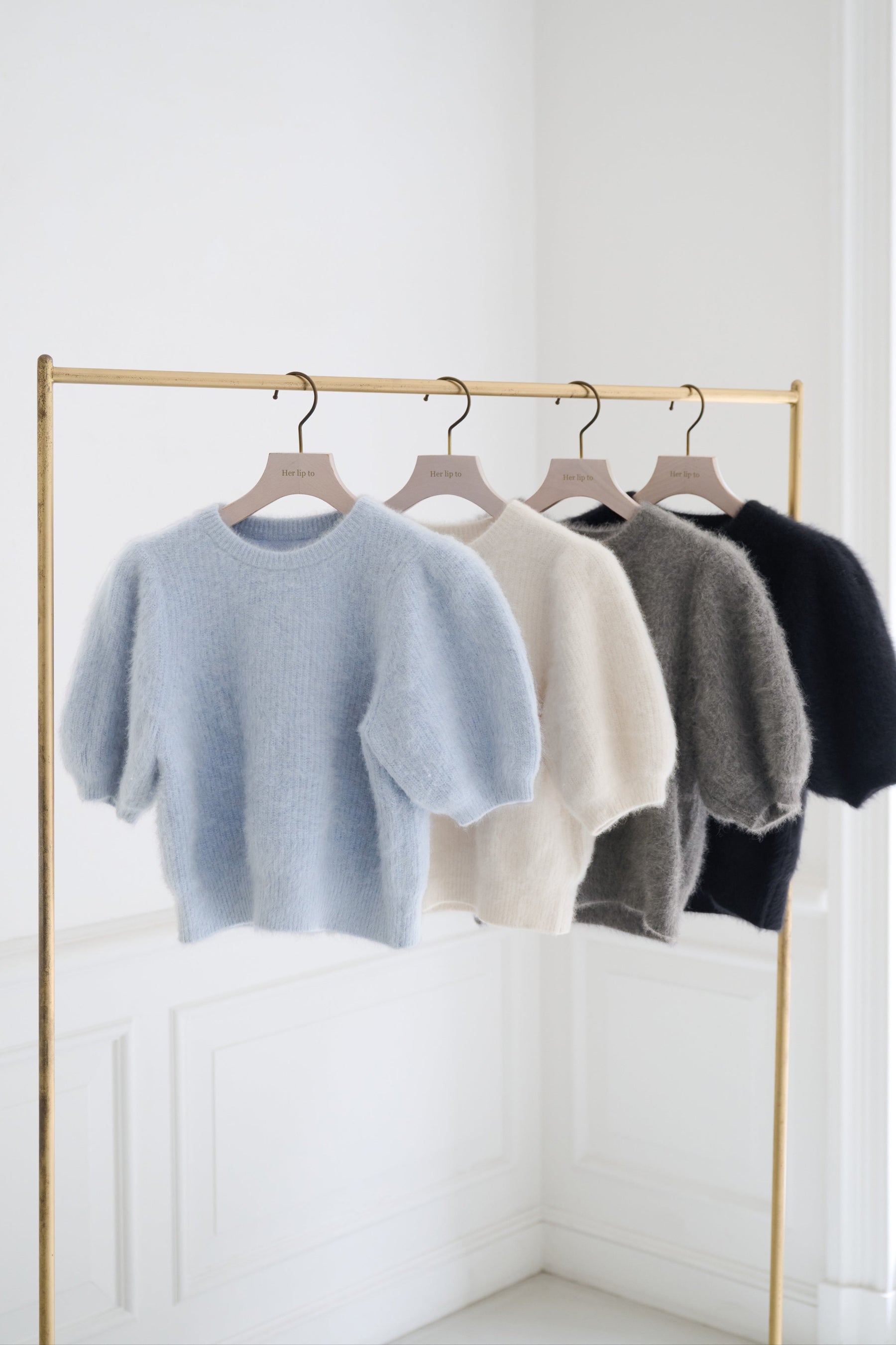 【9月下旬発送】【新色】Fancy Cashmere Blend Pullover