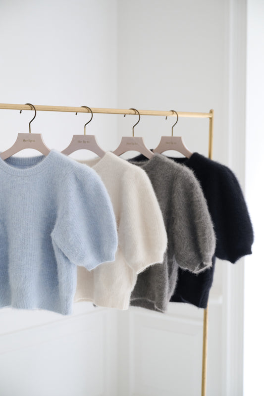 【9月下旬発送】【新色】Fancy Cashmere Blend Pullover