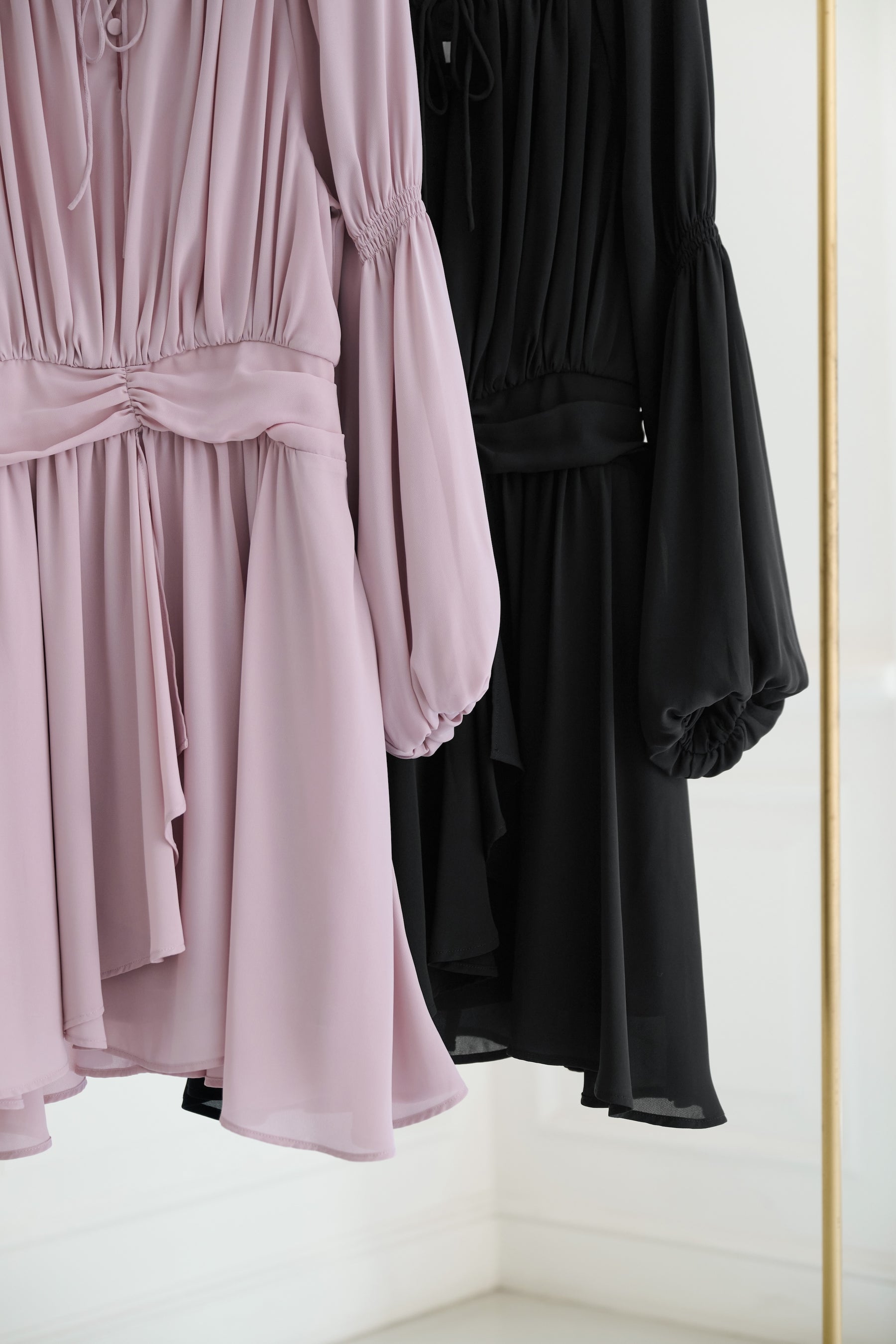 Anaelle Chiffon Mini Dress