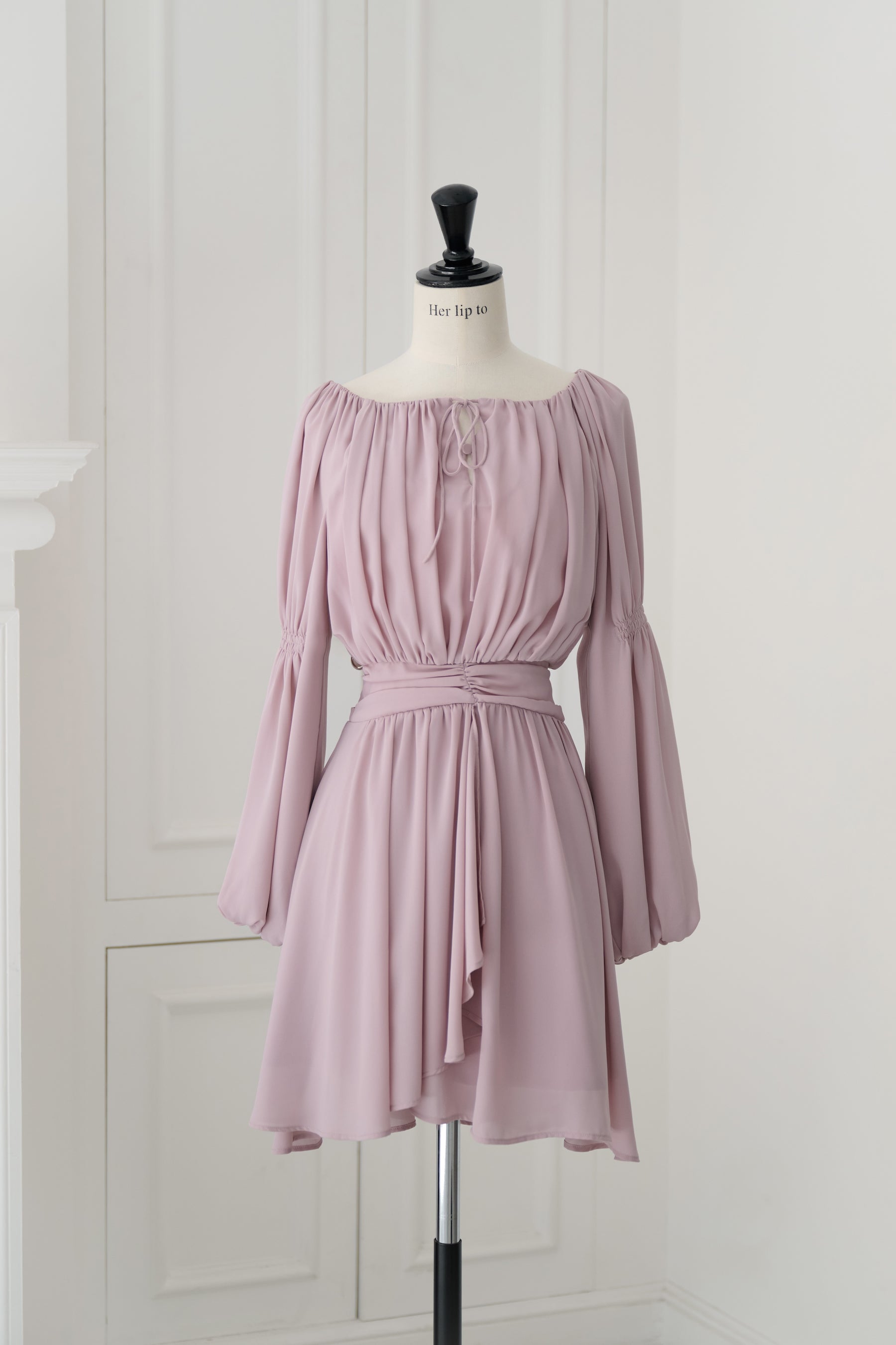 Anaelle Chiffon Mini Dress