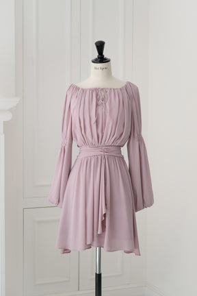 Anaelle Chiffon Mini Dress