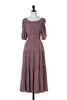 Two-Way Gathered Flare Dress