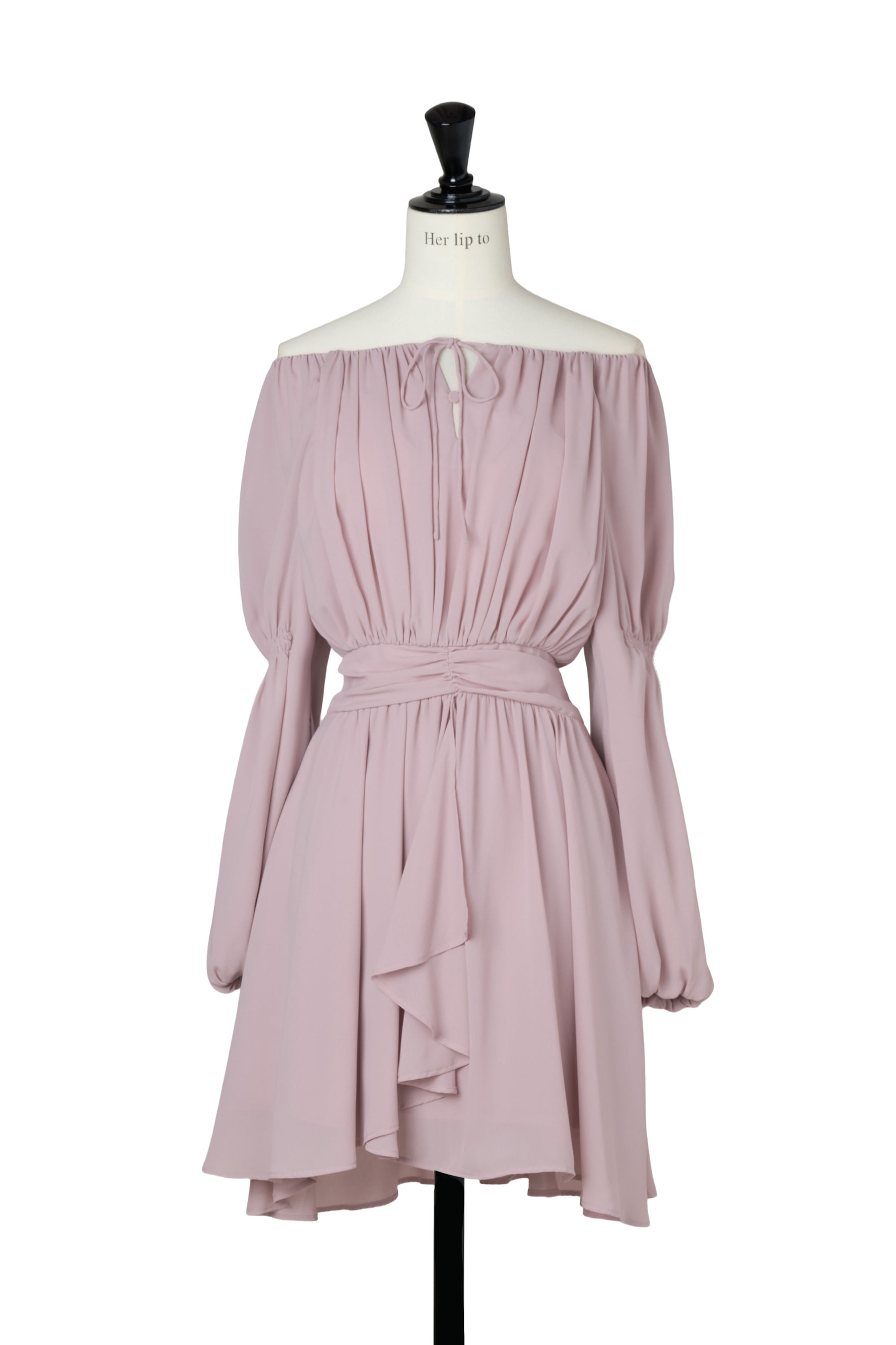 Anaelle Chiffon Mini Dress