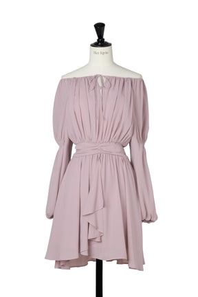 Anaelle Chiffon Mini Dress