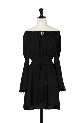 Anaelle Chiffon Mini Dress