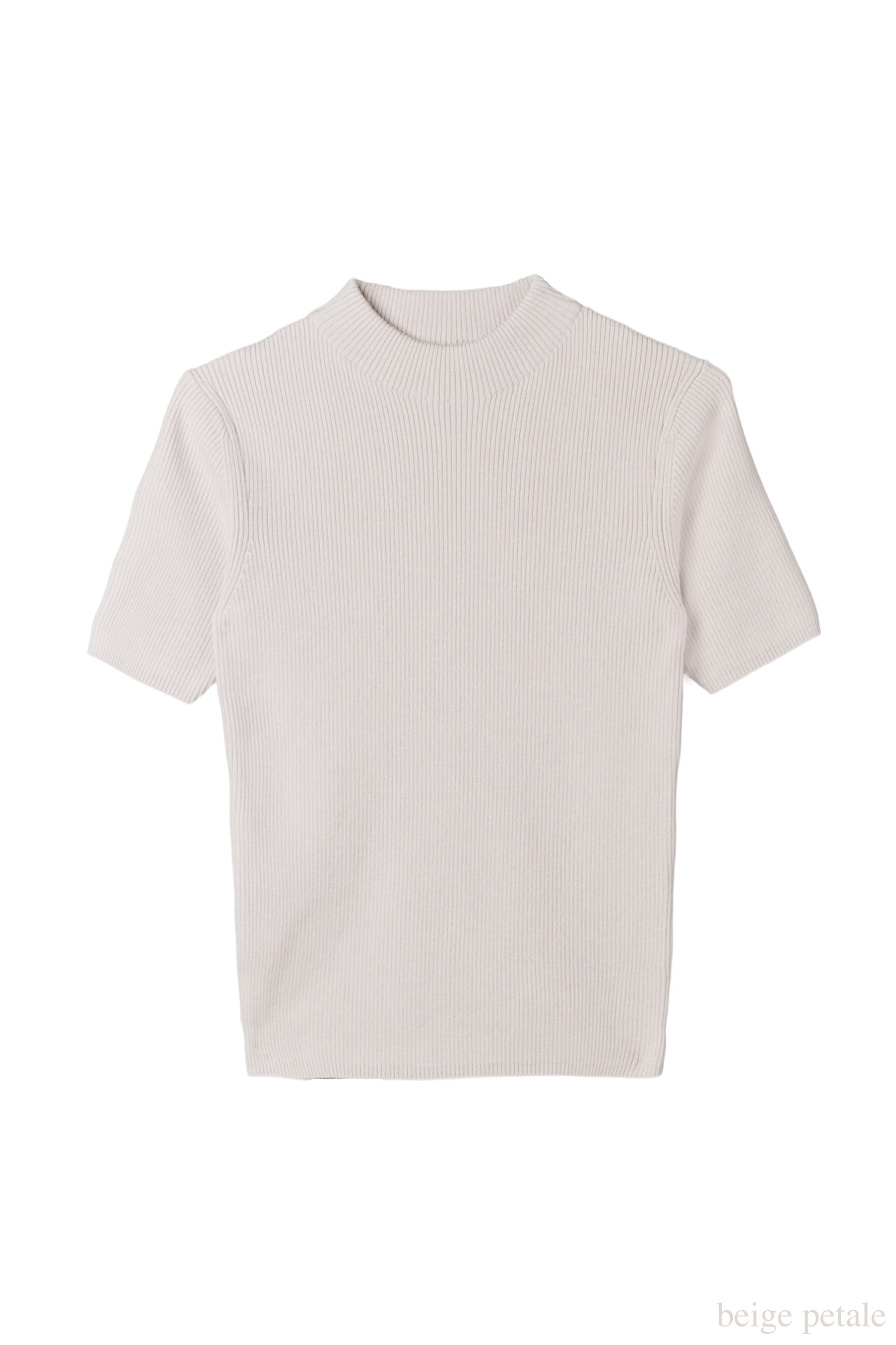 【新色】Wool-Blend Ribbed Knit Top