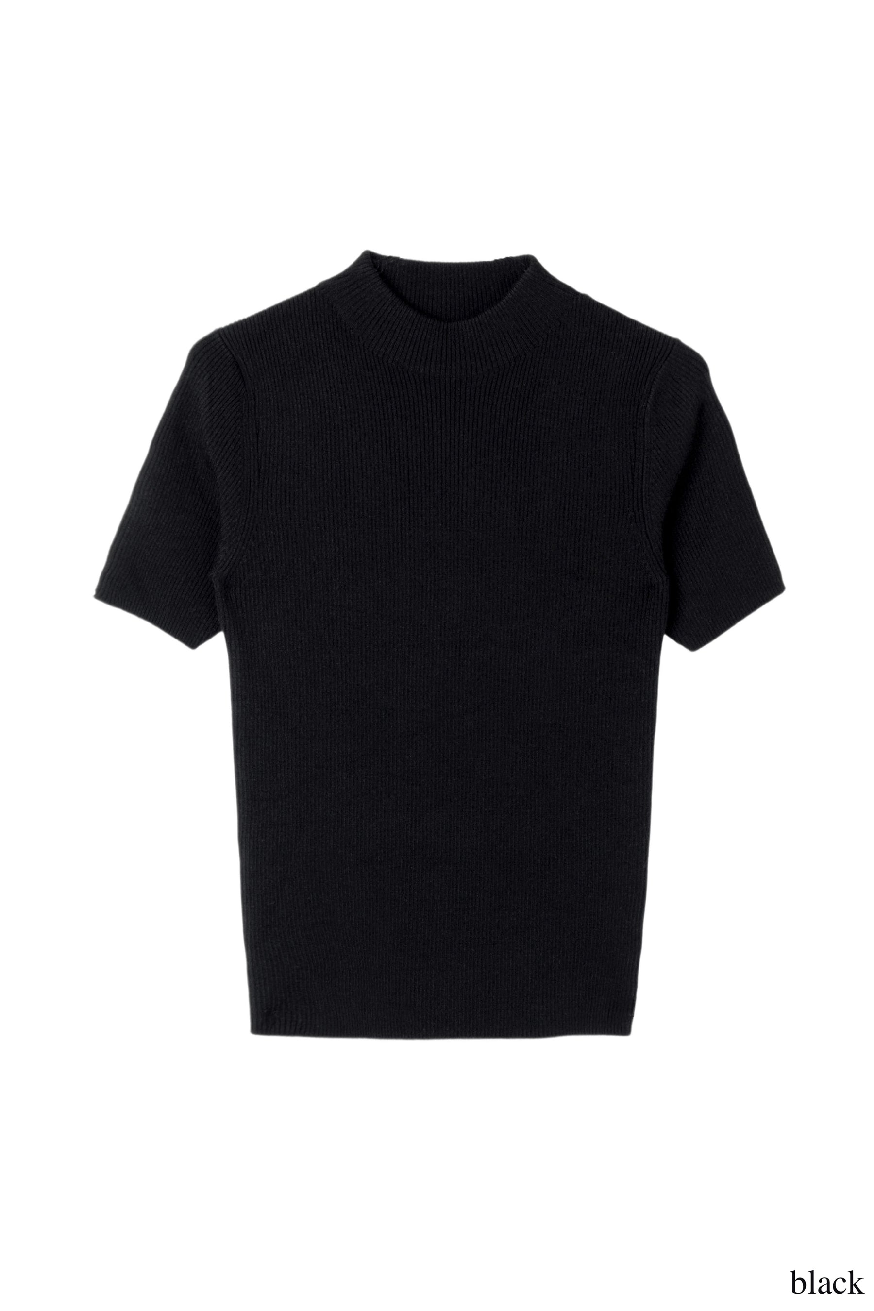 【新色】Wool-Blend Ribbed Knit Top