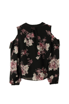 Isaline Bow-Tie Floral Blouse