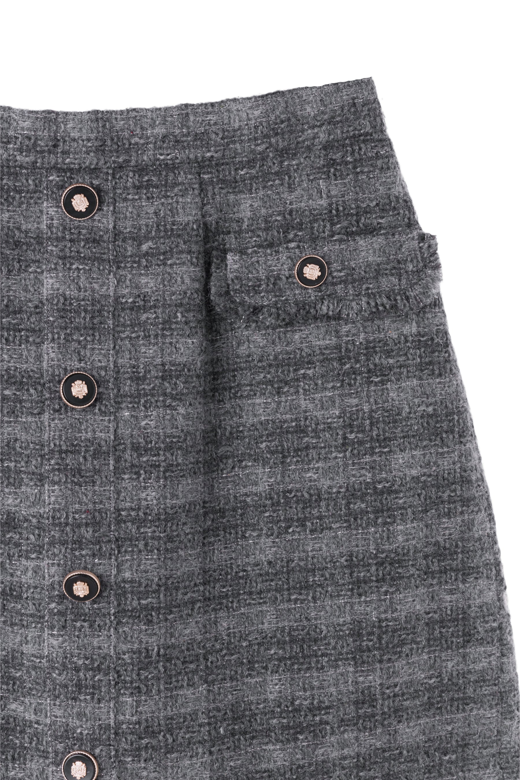 Charlotte Tweed Mini Skirt