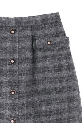 Charlotte Tweed Mini Skirt