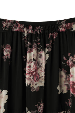 Isaline Floral Tiered Skirt