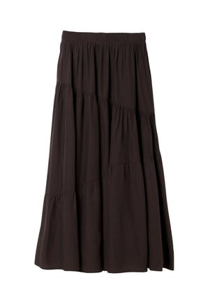 【新色】Asymmetry Tiered Skirt