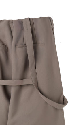 Front-Vent Suspender Pants